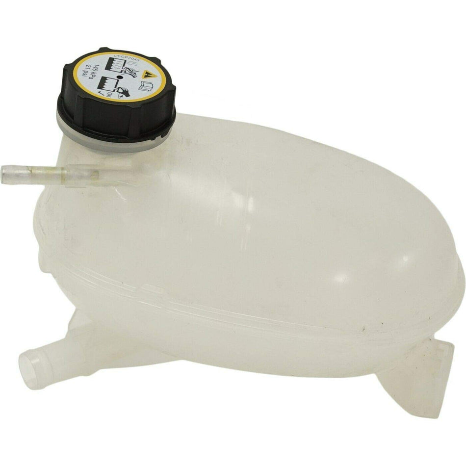 DAT AUTO PARTS Engine Coolant Recovery Bottle Overflow Reservoir Pressure Tank With Cap Replacement for 2017 2018 2019 Ford Escape White Textured P...