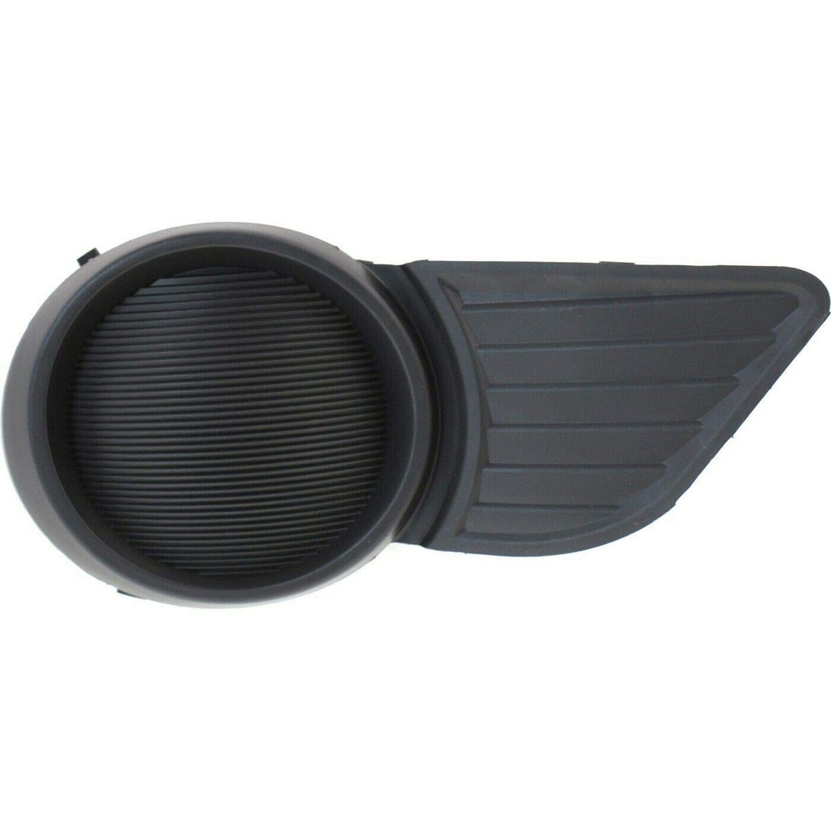 DAT AUTO PARTS Front Right Passenger Side Bumper Fog Light Lamp Hole Cover Grille Molding Trim Replacement For 2011 - 2015 Toyota Sienna Black Text...