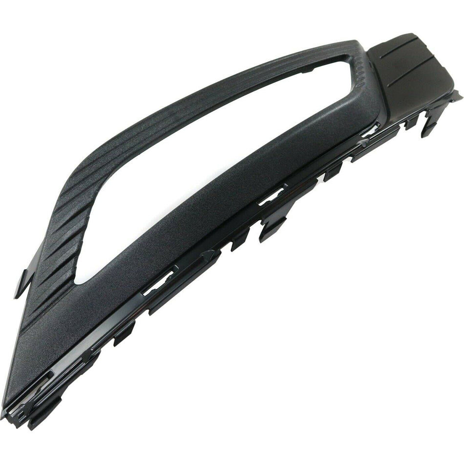 DAT AUTO PARTS Front Right Passenger Side Fog Light Bezel Cover Trim Molding Bumper Insert Replacement For 2017 2018 Ford Fusion Except Sport Black...