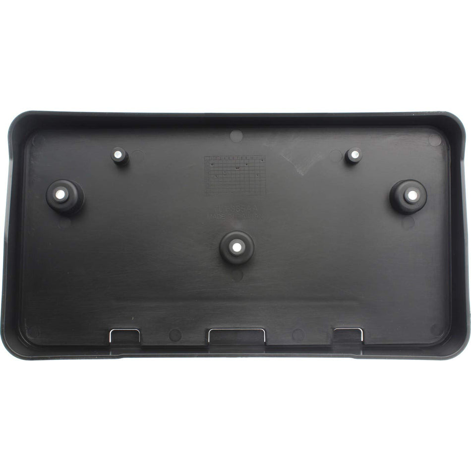 DAT AUTO PARTS Front Bumper License Plate Frame Tag Mounting Bracket Holder Replacement for 2007-2014 Ford Expedition Base EL Max Black Textured Pl...