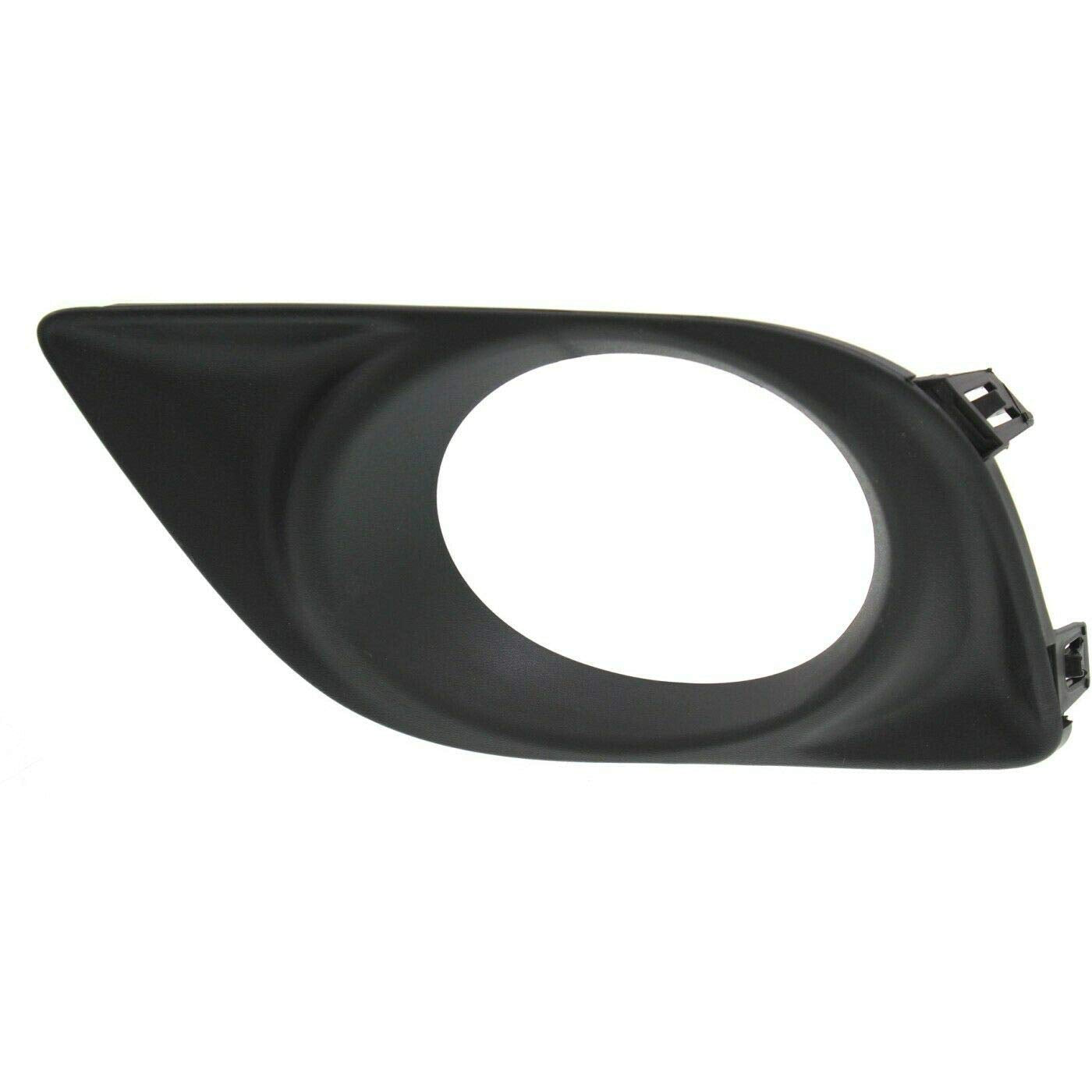DAT AUTO PARTS Left Front Driver Side Fog Light Bezel Replacement For 12-14 Nissan Versa NI1038127 622573BA5A