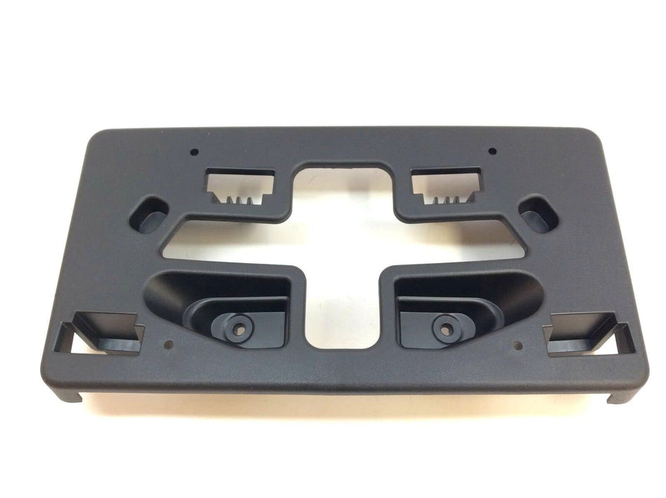 DAT AUTO PARTS Front License Plate Bracket Frame Cover Tag Holder Replacement for 2019 Chevrolet Cruze Sedan/Hatchback Black Smooth GM1068224 42679722