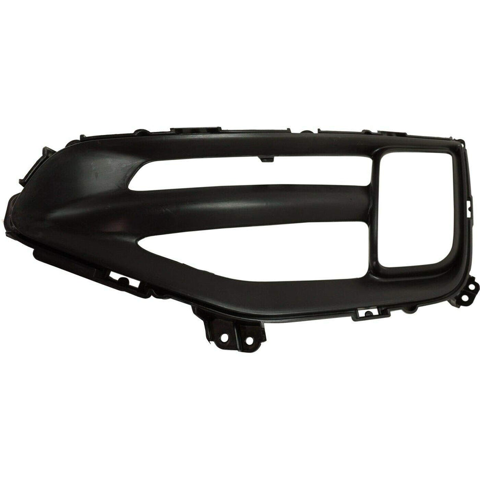 DAT AUTO PARTS Front Left Driver Side Fog Light Cover Replacement for 14-16 Kia Sportage Black Textured KI1038139 865273W500