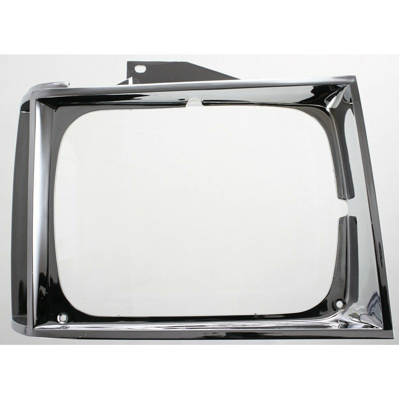 DAT AUTO PARTS Front Right Passenger Side Head Light Door Grille Replacement For 1982-1990 Chevrolet S10 Silver Chrome Grill GM2513121 15591586