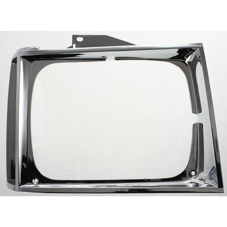 DAT AUTO PARTS Front Right Passenger Side Head Light Door Grille Replacement For 1982-1990 Chevrolet S10 Silver Chrome Grill GM2513121 15591586