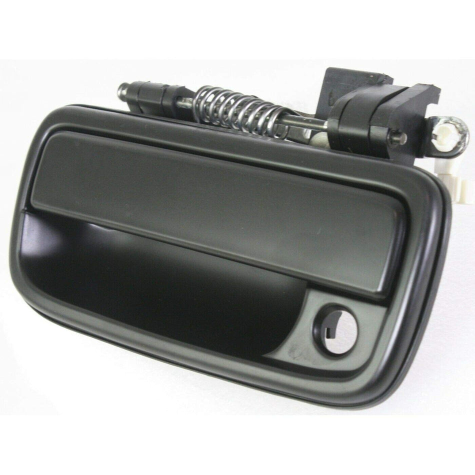 Outside Front Left Driver and Right Passenger Side Exterior Door Handle Pair Fits 1995-2004 Toyota Tacoma 2WD 4WD Black Smooth TO1310128 TO1311128