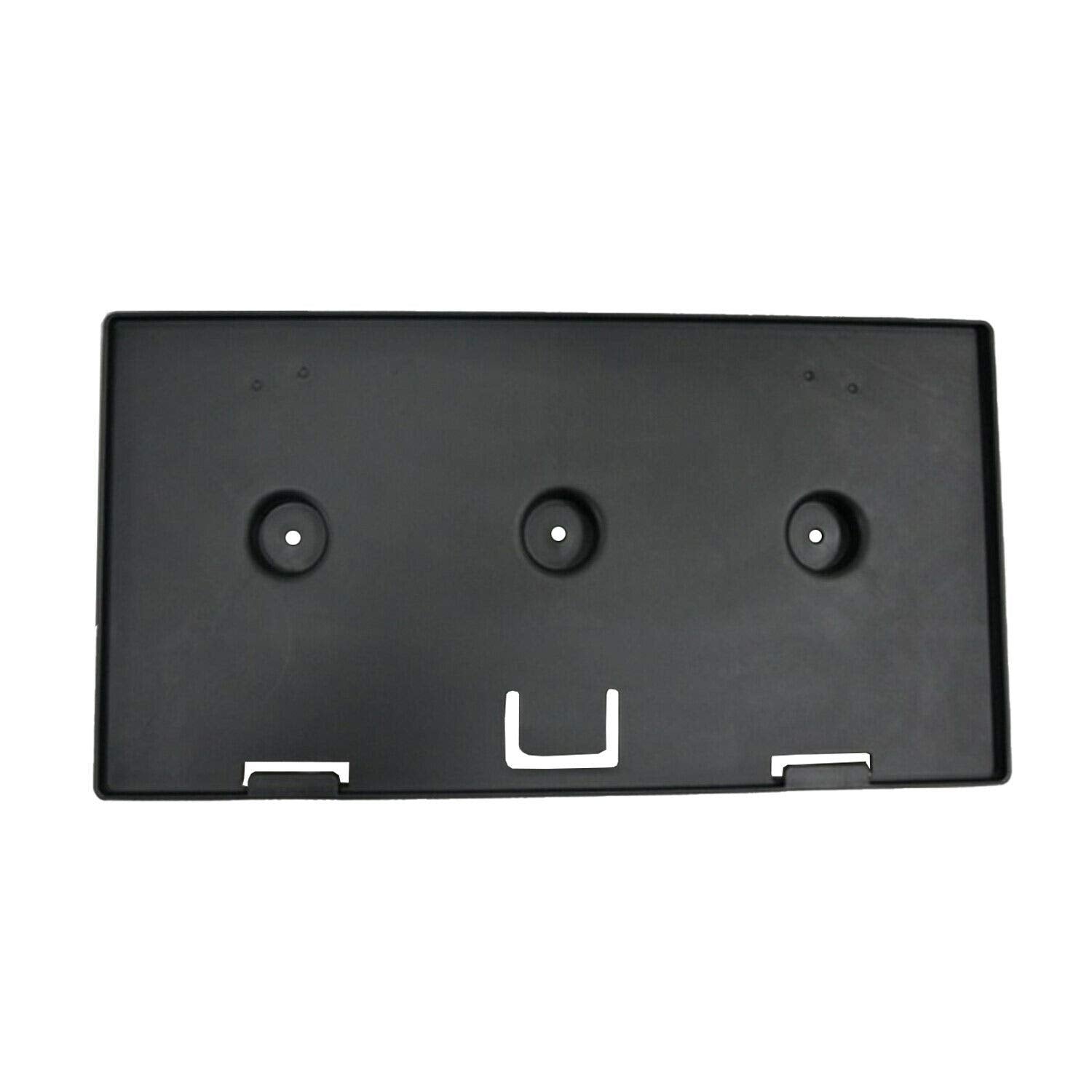 DAT AUTO PARTS Front License Plate Bracket Replacement for 19-20 Hyundai Elantra Except Sport Models Black Textured HY1068115 86519F2AC0