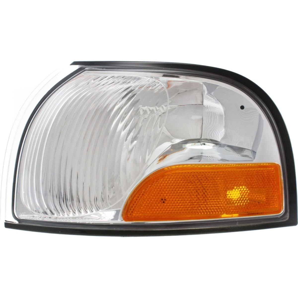 DAT AUTO PARTS Front Left Driver Side Parking Light Signal Lamp Marker Lens & Housing Assembly Replacement For 1999 - 2002 Mercury Villager Amber &...