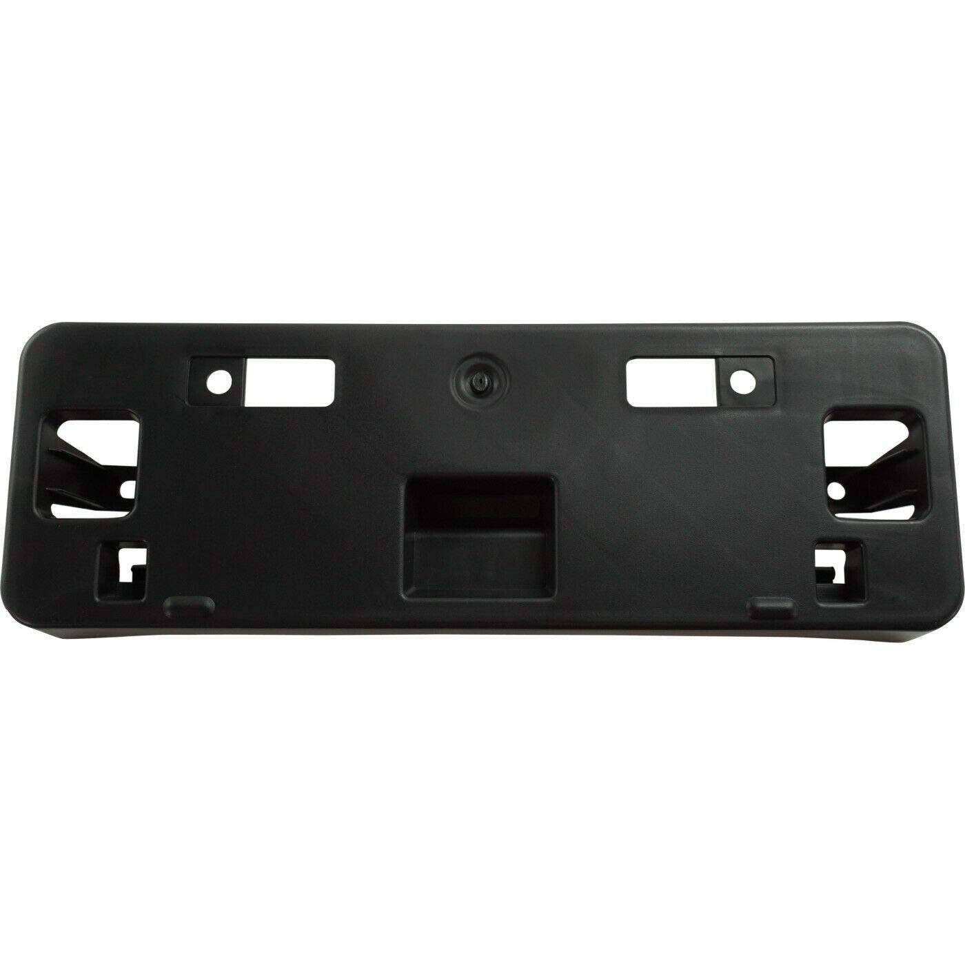 DAT AUTO PARTS Front Bumper License Plate Mounting Bracket Tag Holder Replacement for 2018-2021 Lexus NX300H NX300 W/O F-Sport Black Textured Plast...