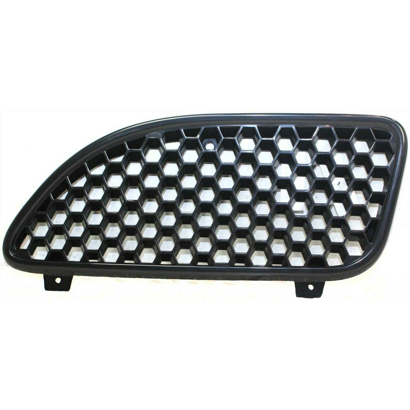 DAT AUTO PARTS Front Left Driver Side Bumper Grille Grill Assembly Insert Panel Replacement for 2002-2005 Pontiac Grand Am SE Matte-Black Smooth Du...