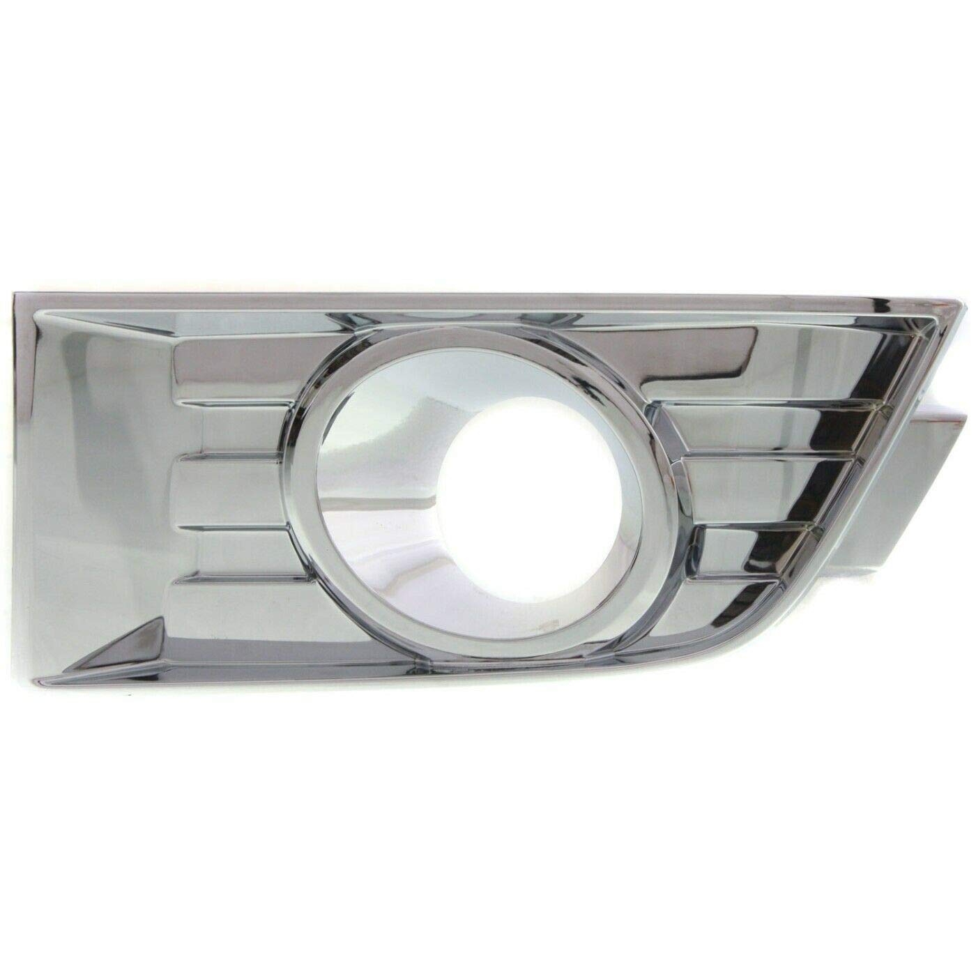DAT AUTO PARTS Front Left Driver Side Bumper Fog Light Bezel Molding Cover Trim Replacement For 2007 2008 2009 2010 Ford Edge Except 2009-2010 Spor...