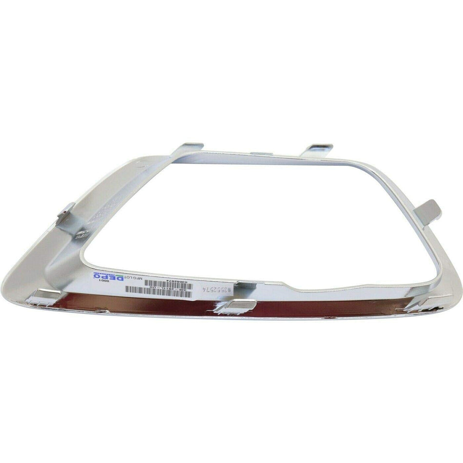 DAT AUTO PARTS Front Left Driver Side Fog Light Hole Trim Ring Bezel Molding Bumper Insert Replacement For 2015-2020 Chevrolet Colorado without ZR2...