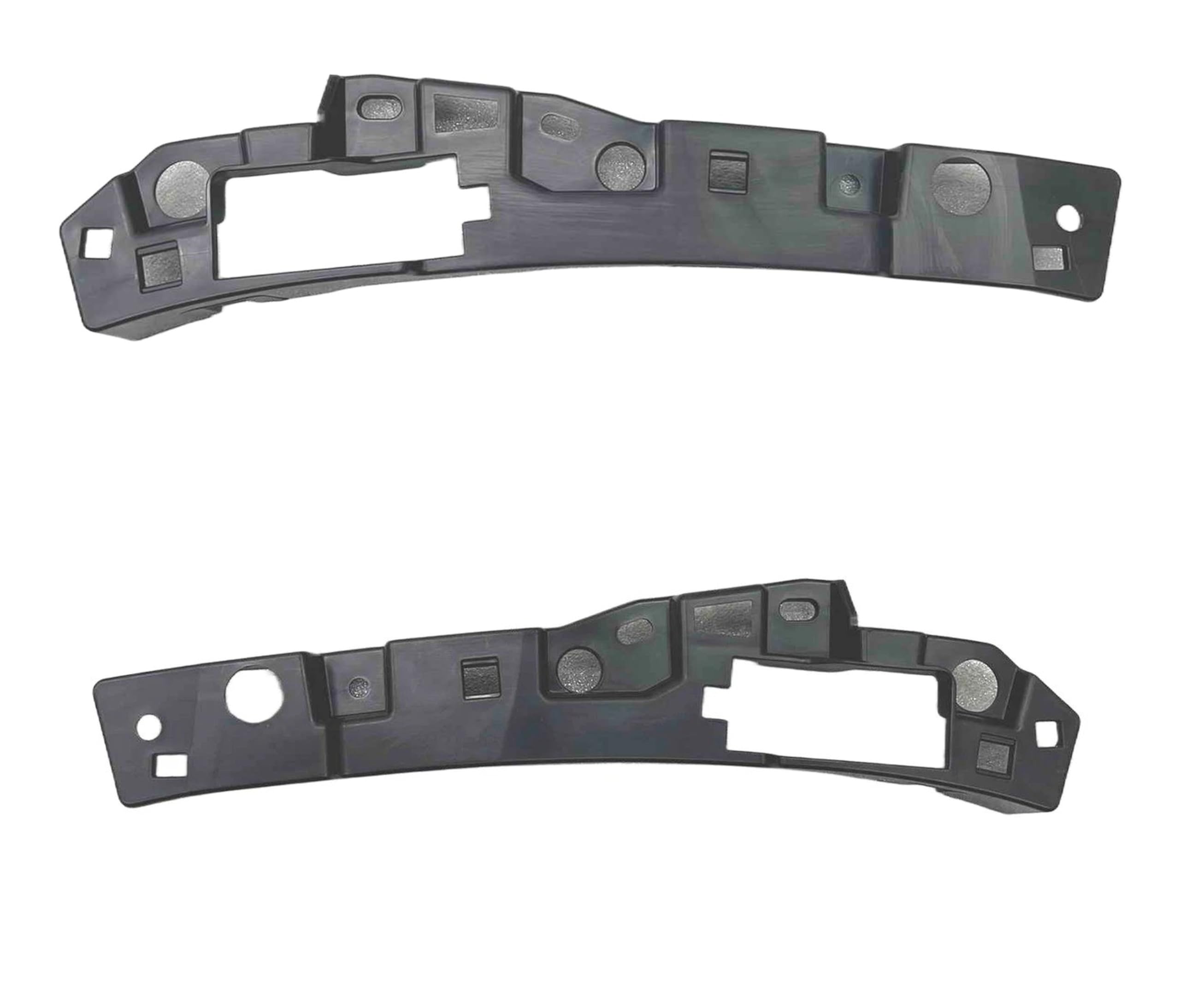 DAT AUTO PARTS Front Left Driver & Right Passenger Side, SET OF 2, Upper Outer Bumper Cover Vertical Side Bracket, 2024-2026 GMC Acadia, Black Text...