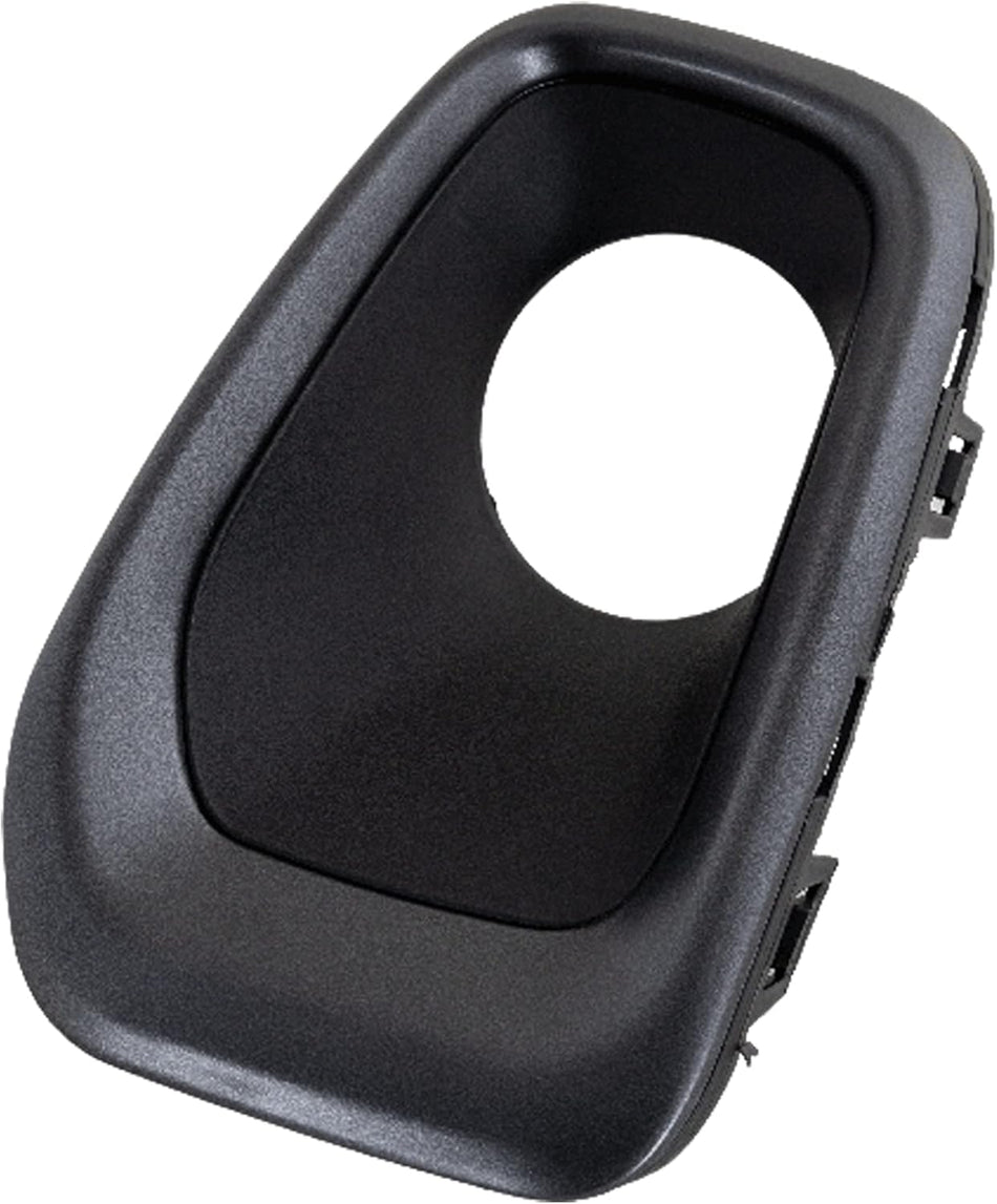 DAT AUTO PARTS Front Left Driver Side Bumper Fog Light Hole Cover Bezel Trim Insert Replacement For 2015 2016 2017 2018 Jeep Renegade Black Texture...