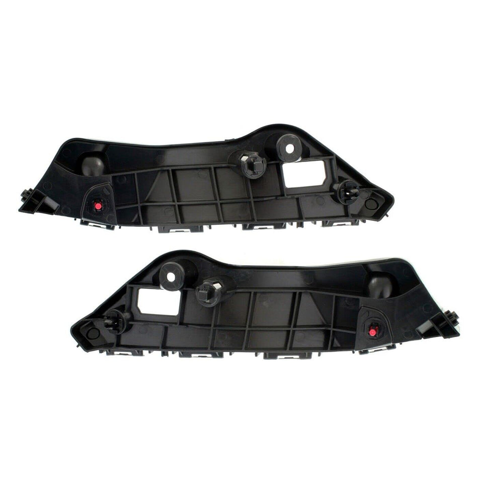 DAT AUTO PARTS Front Left Driver & Right Passenger Side Outer Set Bumper Cover Support Bracket Reatiner Replacement For 2013 - 2015 Toyota RAV4 Bla...