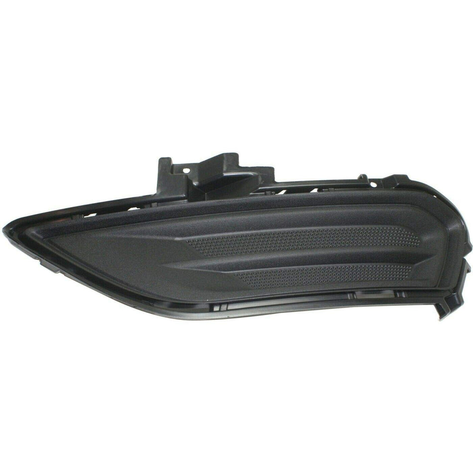 DAT AUTO PARTS Front Left Driver Side Fog Light Cover Trim Molding Bumper Insert Replacement For 2013-2016 Ford Fusion without Engine Block Heater ...