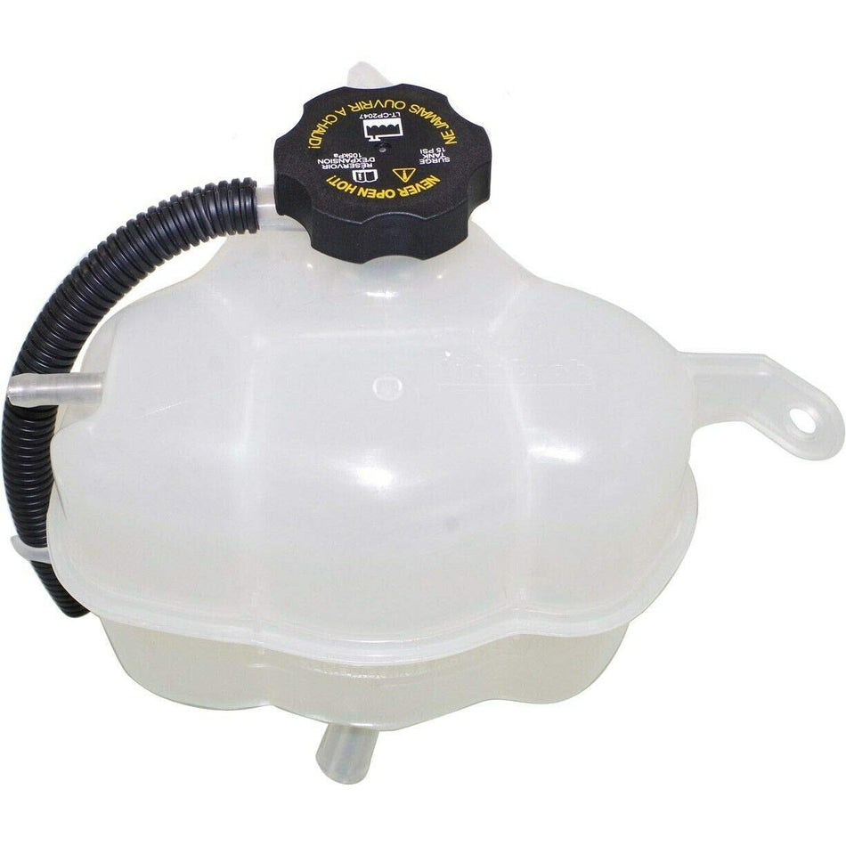 DAT AUTO PARTS Engine Coolant Recovery Bottle Overflow Tank Replacement for 2006 2007 2008 2009 Chevrolet Equinox & Pontiac Torrent White Textured ...