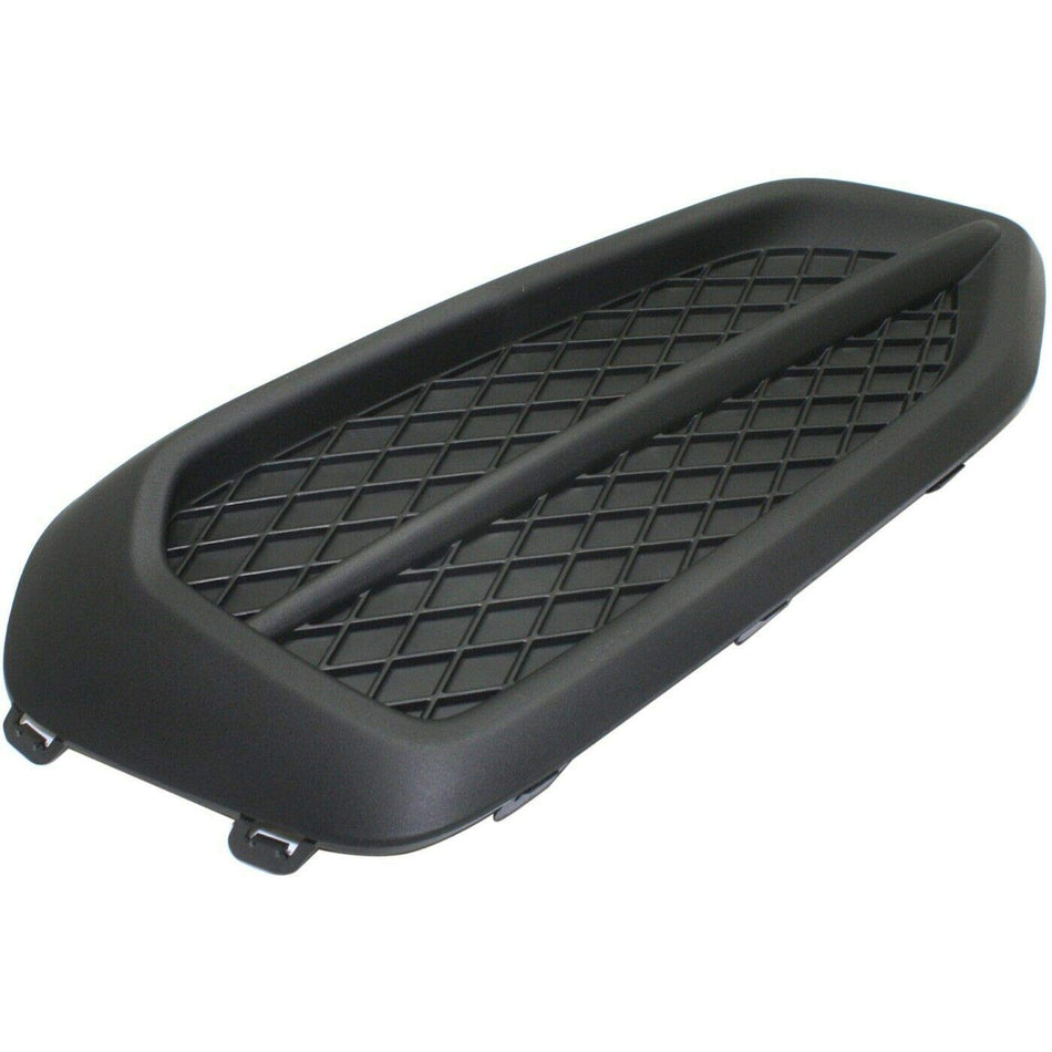 Front Driver Side Fog Light Cover Molding Fits 2014-2015 Honda Civic Coupe EX EX-L LX Si Textured Black HO1038122