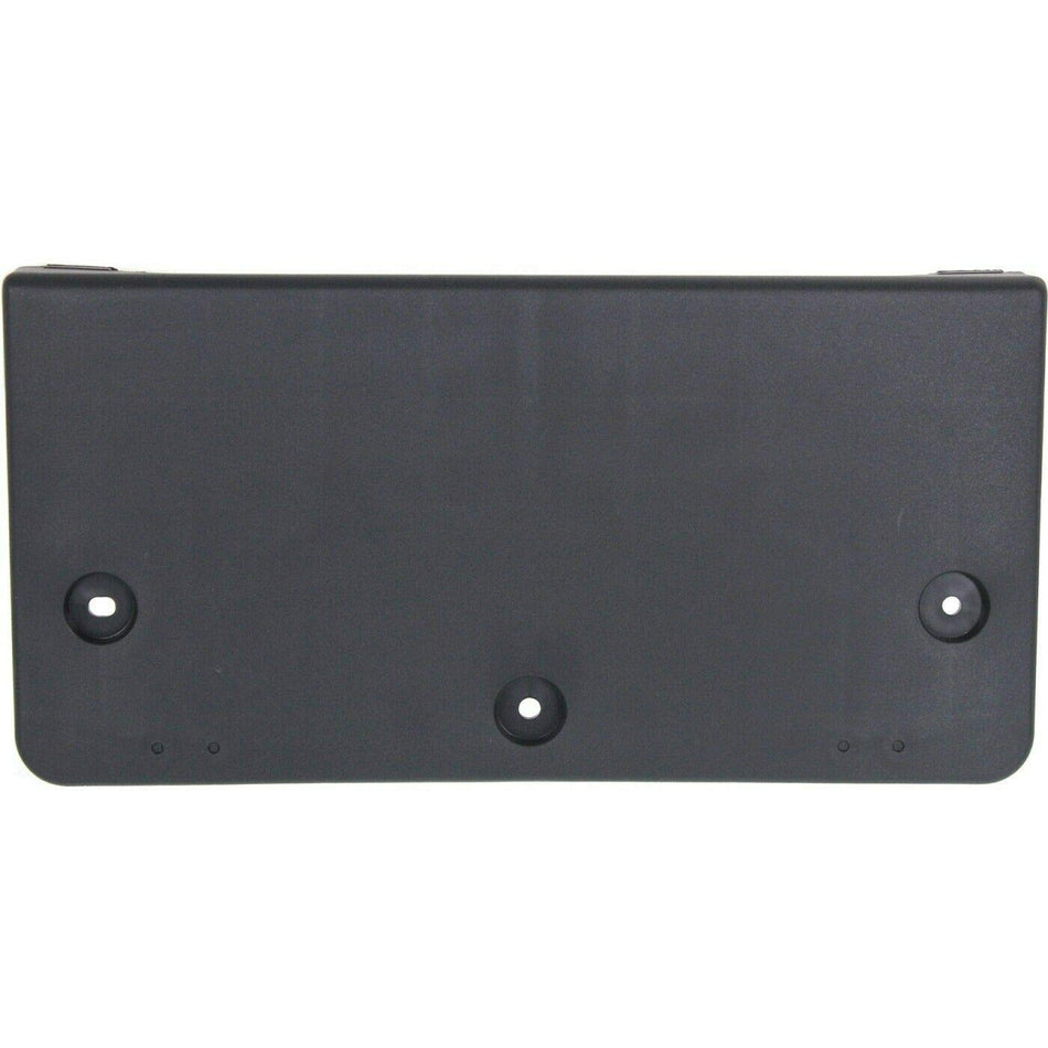 DAT AUTO PARTS Front Bumper License Plate Bracket Tag Holder Frame Cover Replacement for 2011-2013 Kia Optima Models Black Textured Plastuc KI10681...