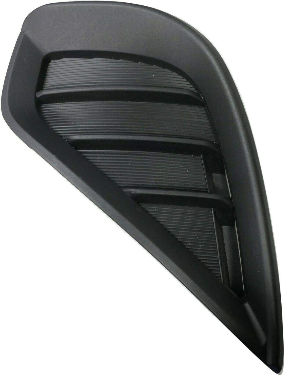 DAT AUTO PARTS Left Front Driver Side Fog Light Cover Replacement For 2020-2021 Toyota Highlander Black Textured EXCEPT XSE MODELS TO1038238 520400...