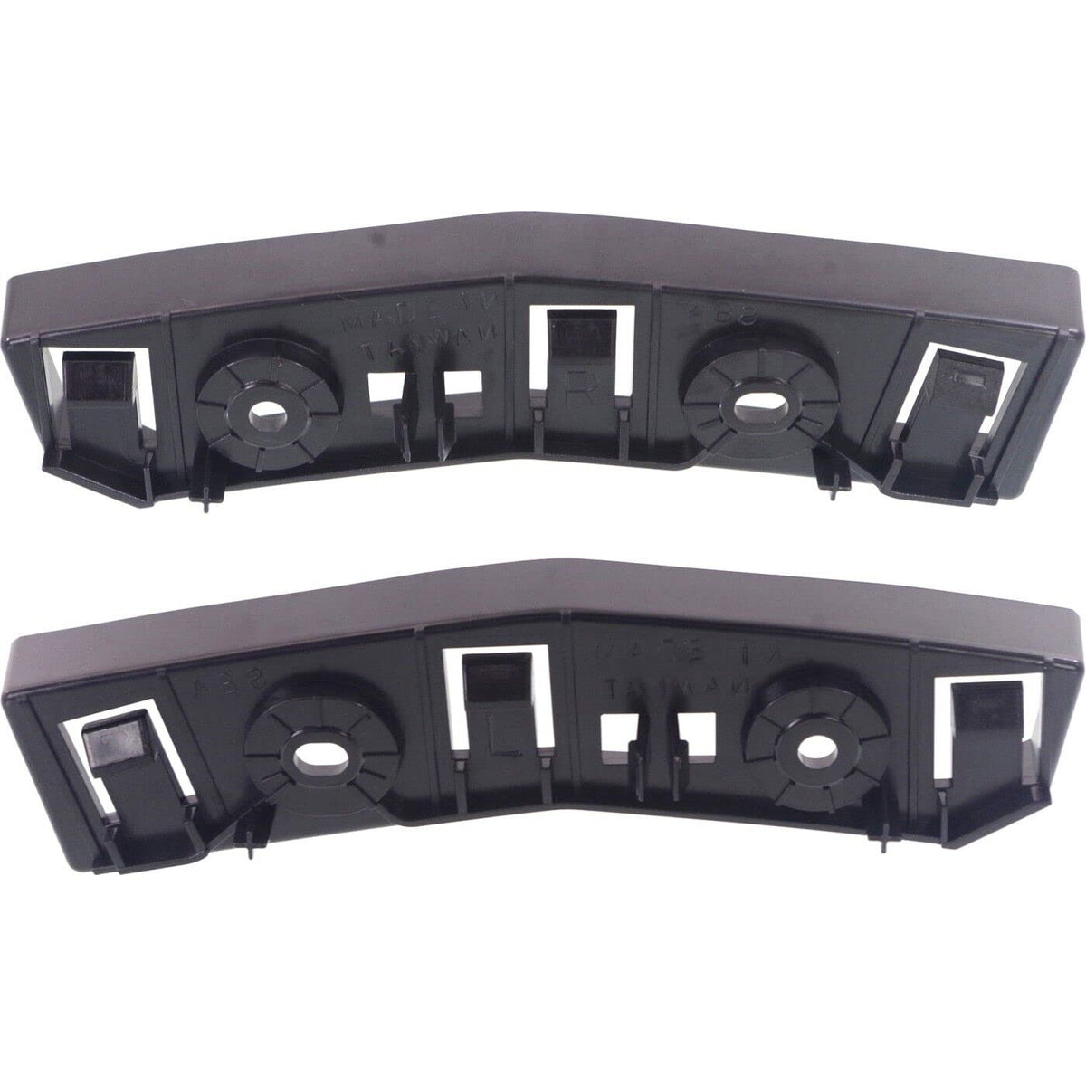 Front Left Driver & Right Passenger Side Set Of 2 Bumper Cover Support Bracket Mounting Retainer Brace Pair Replacement For 2014-2018 Jeep Cherokee...