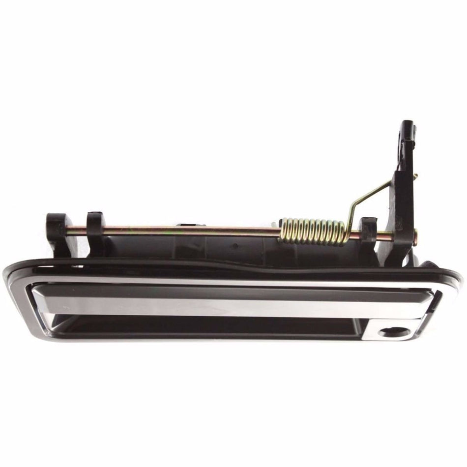 Front Driver Side Exterior Door Handle Fits 1988-1994 Chevy GMC C K Pickup Blazer Black Smooth GM1322102