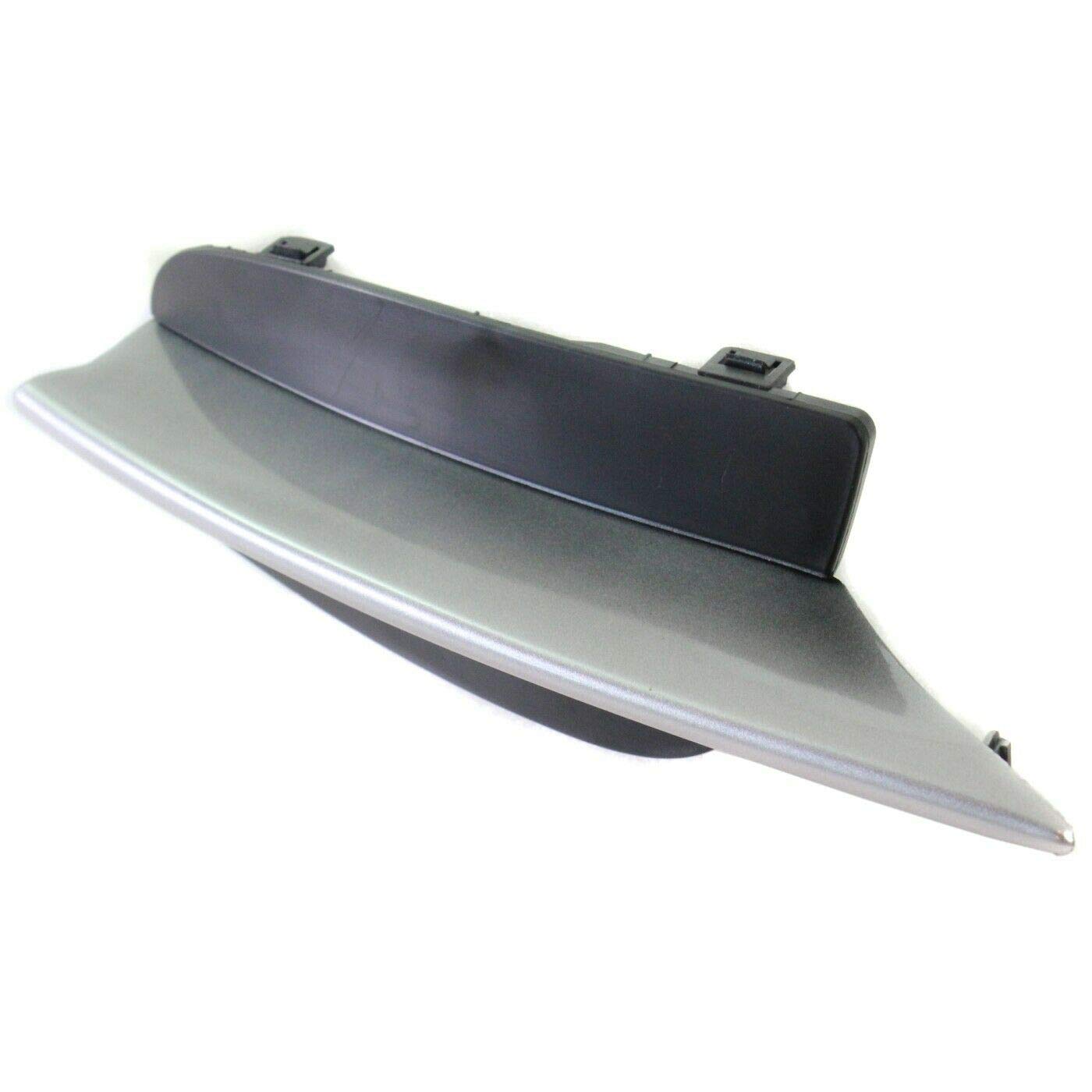 DAT AUTO PARTS Front Left Driver Side Fog Light Hole Lamp Cover Bumper Insert Replacement For 2009 2010 2011 Honda Civic Coupe Models Black Texture...