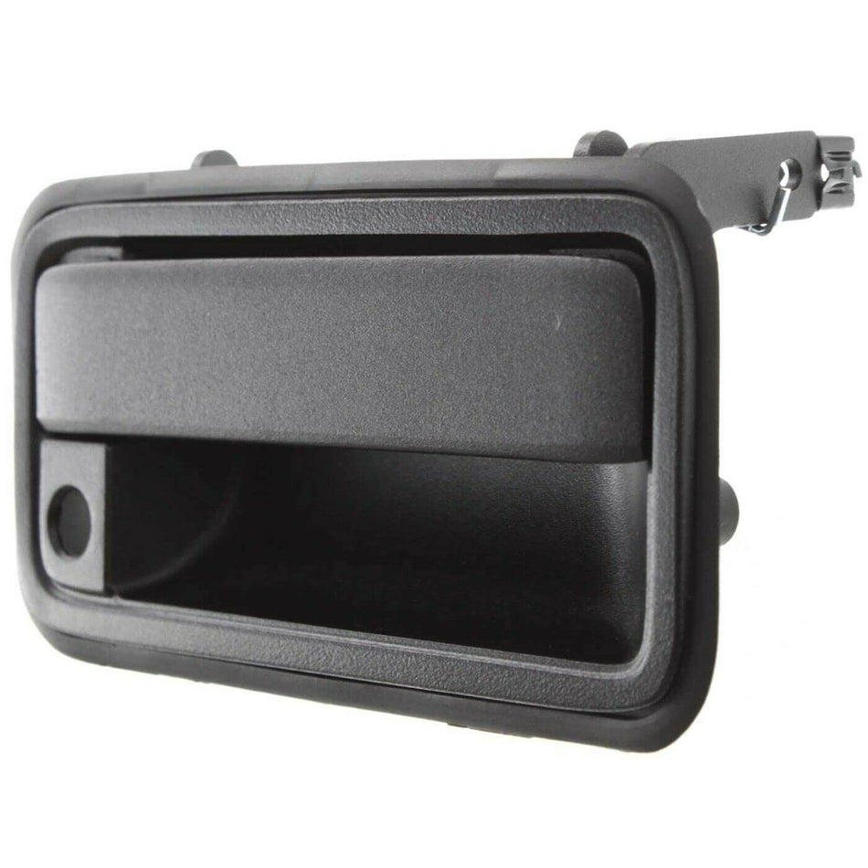 Outside Liftgate Rear Tailgate Door Handle Fits 1992-2000 Chevrolet Chevy GMC Suburban Tahoe Yukon Black Textured Plastic...