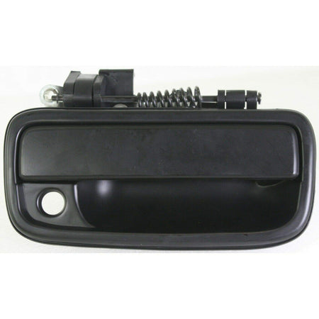 DAT AUTO PARTS Front Passenger Right Side Smooth Black With Keyhole Exterior Door Handle Plastic Replacement for 2001-2004 Toyota Tacoma TO1311128 ...