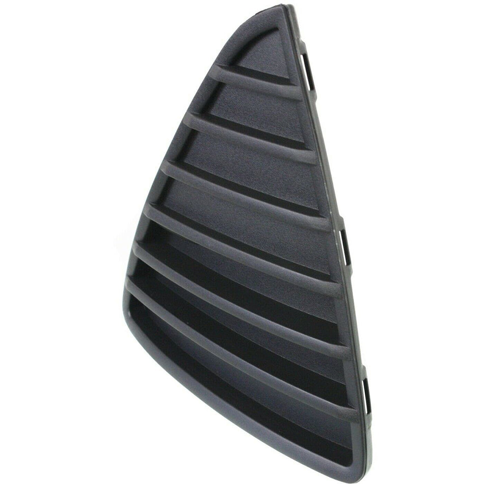 DAT AUTO PARTS Front Right Passenger Side Bumper Fog Light Cover Lamp Hole Grille Molding Trim Insert Replacement For 2012 2013 2014 Ford Focus S/S...