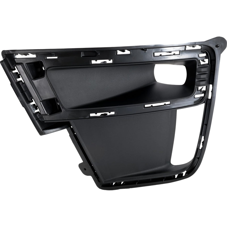 Front Driver Side Bumper Cover Molding Bezel, Fits 2022-2024 Ford Expedition and Expedition Max, As OEM Will Not Include Trim Molding, Black Plasti...