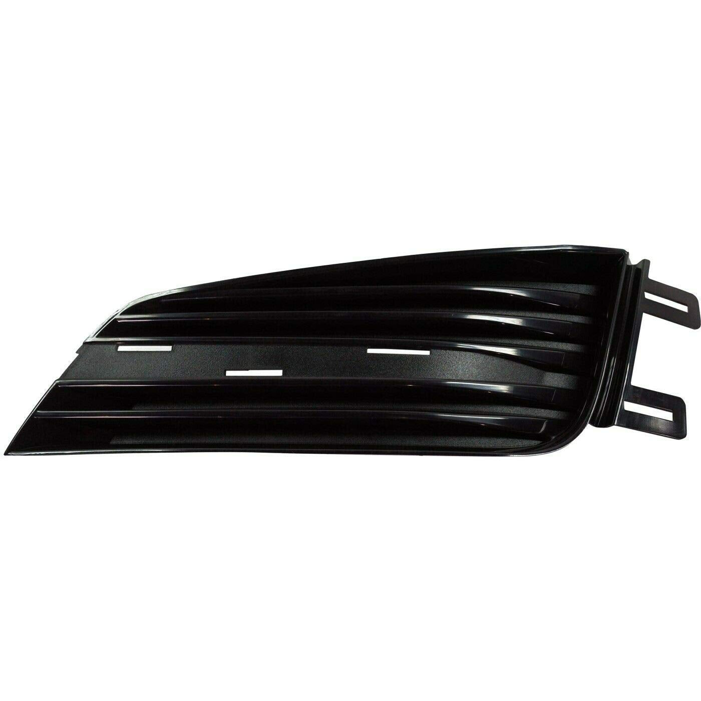 DAT AUTO PARTS Front Left Driver Side Fog Light Cover Grille Lamp Molding Bumper Inserts Replacement For 2015-2019 Cadillac ATS Sedan and Coupe Exc...
