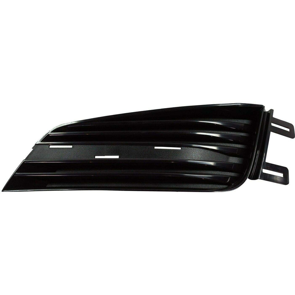 DAT AUTO PARTS Front Left Driver Side Fog Light Cover Grille Lamp Molding Bumper Inserts Replacement For 2015-2019 Cadillac ATS Sedan and Coupe Exc...