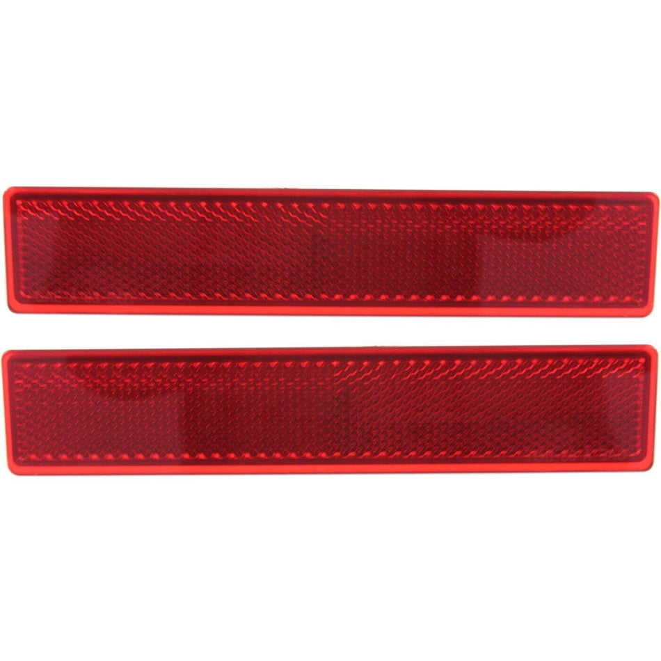 DAT AUTO PARTS Rear Right Passenger & Left Driver Side Pair Bumper Cover Reflector Lamp Marker Light Set Replacement For 2017-2025 Honda Ridgeline ...