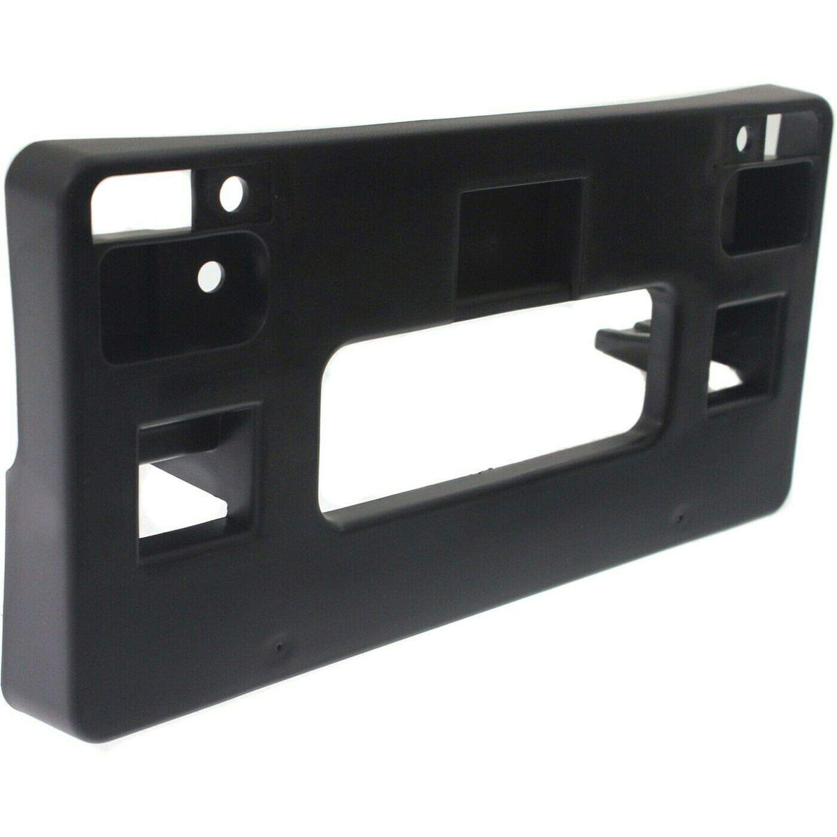 DAT AUTO PARTS Front Bumper License Plate Frame Bracket Tag Holder Replacement for 2008-2012 Honda Accord for 4DR Sedan Models Black Textured Made ...