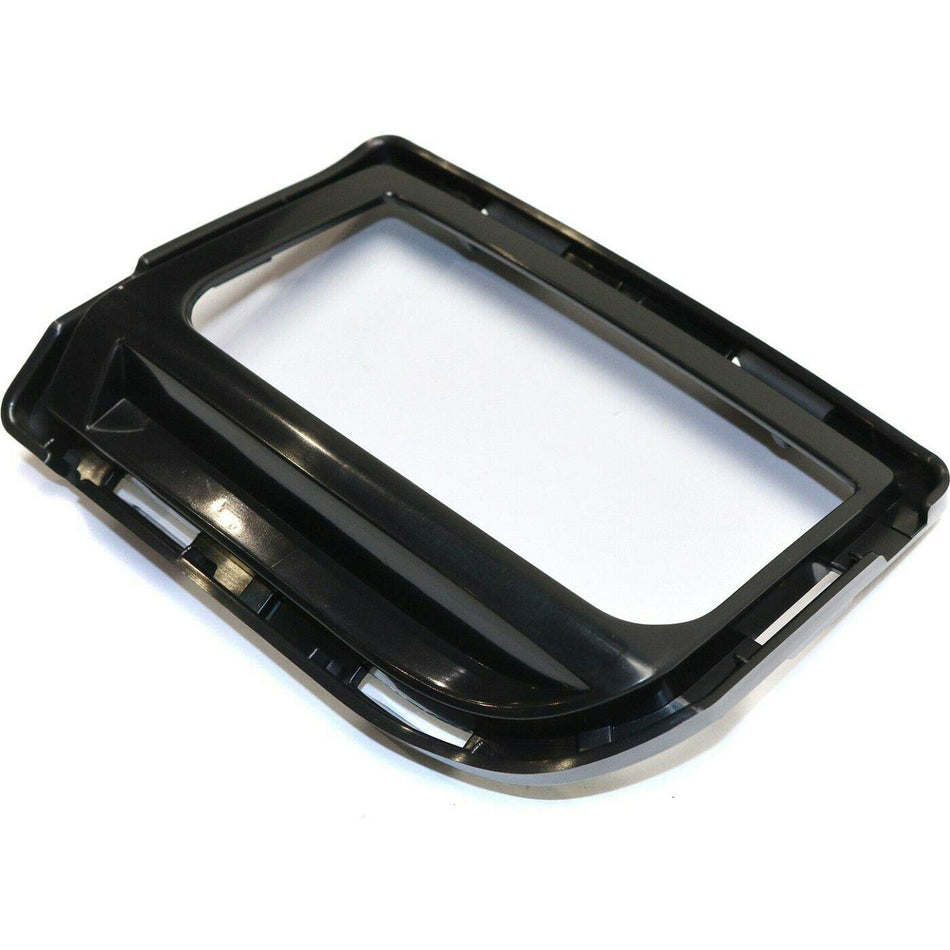 DAT AUTO PARTS Front Left Driver Side Fog Light Hole Bezel Cover Lamp Trim Molding Bumper Insert Replacement For 2016 2017 GMC Terrain SUV Black Sm...