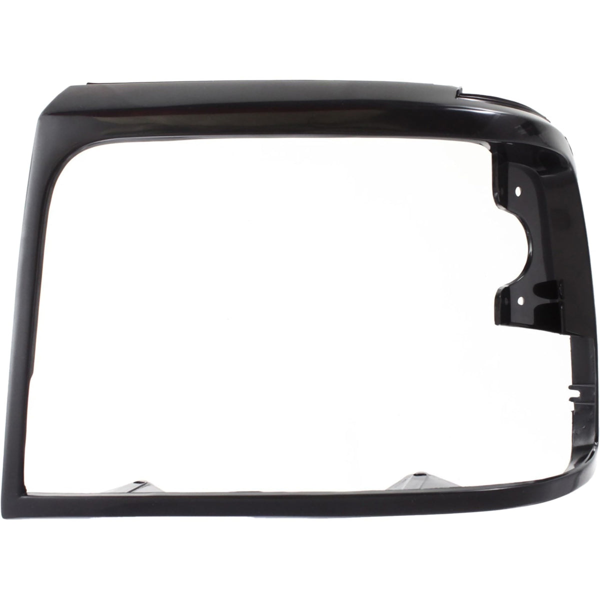 DAT AUTO PARTS Front Left Driver Side HeadLight Door Bezel Grille Trim, For 1992-1996 Ford Bronco, and 1997 Ford Pickup Heavyduty, Black/Paint To M...