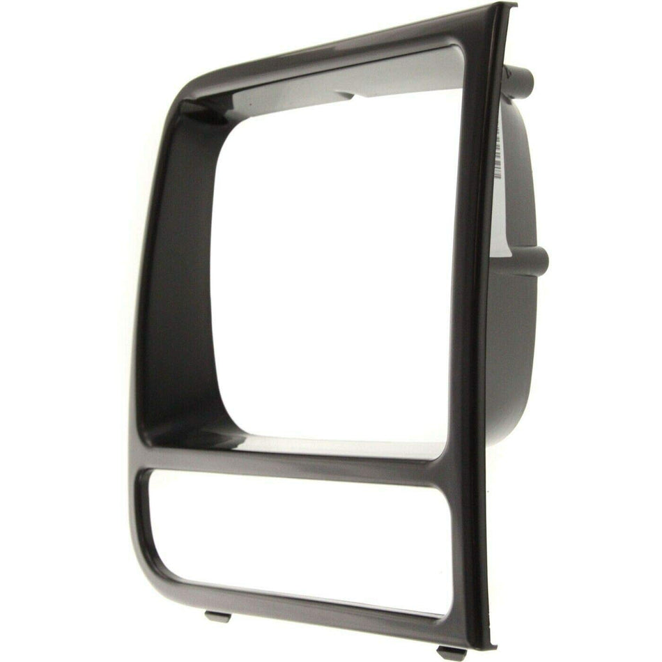 DAT AUTO PARTS Front Right Passenger Side Head Light Headlight Door Molding Insert Headlamp Bezel Cover Grille Trim Replacement For 1997 - 2001 Jee...