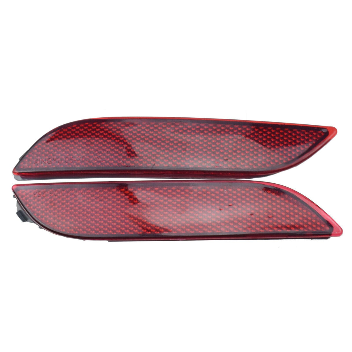 Rear Left Driver & Right Passenger Side Pair Bumper Reflector Lamp Marker Light Set Of 2 Replacement For 2018-2024 Toyota Camry RX w/o F-SPORT Incl...