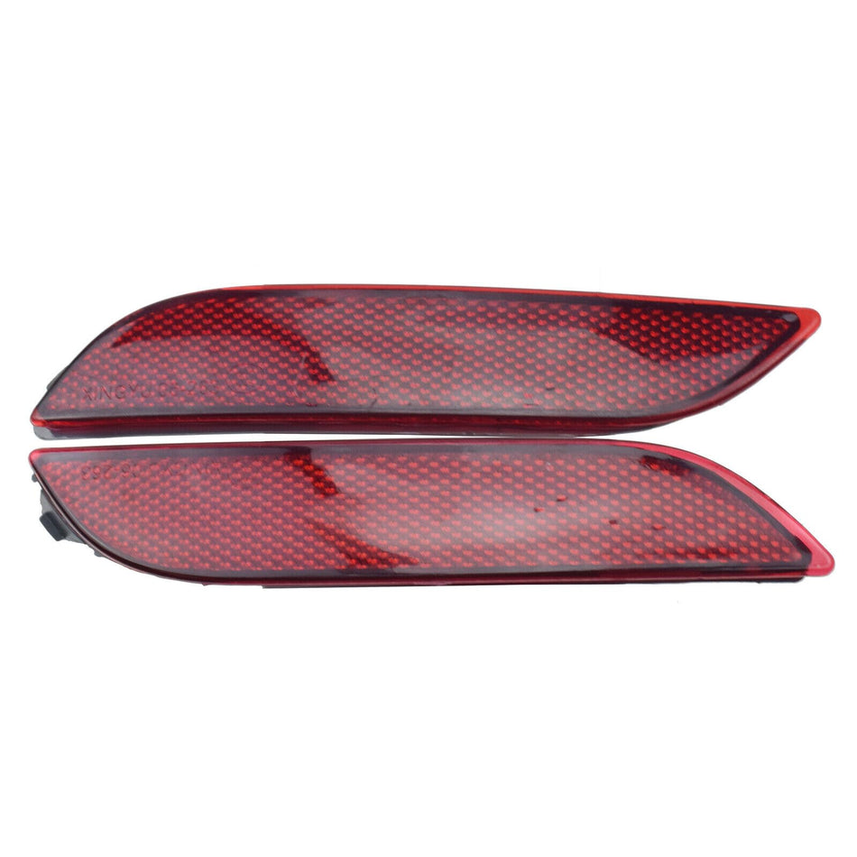 Rear Left Driver & Right Passenger Side Pair Bumper Reflector Lamp Marker Light Set Of 2 Replacement For 2018-2024 Toyota Camry RX w/o F-SPORT Incl...