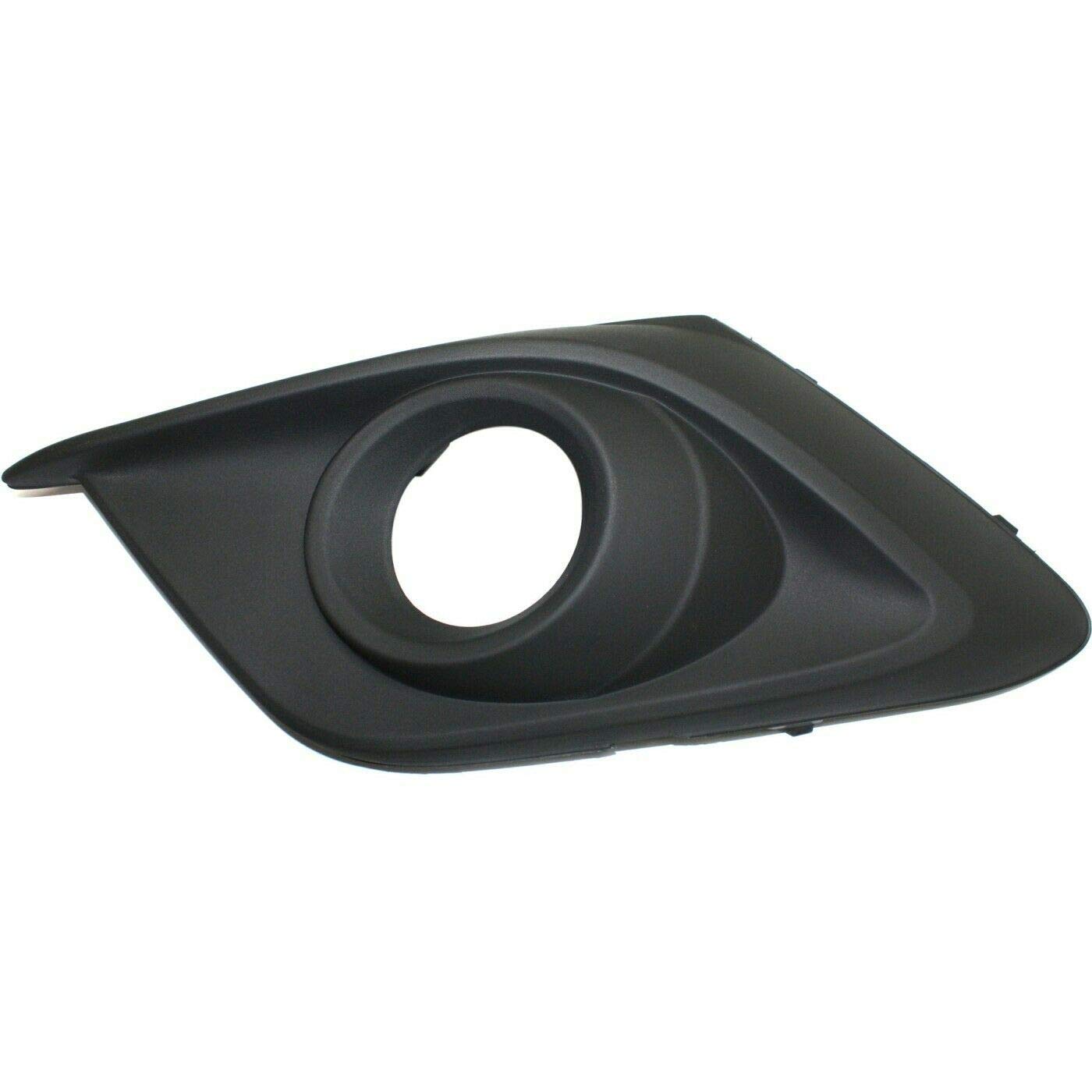 DAT AUTO PARTS Front Left Driver Side Fog Light Cover Trim Bezel Grille Lamp Hole Insert Replacement For 2014-2016 Mazda 3 4dr Sedan and Hatchback ...