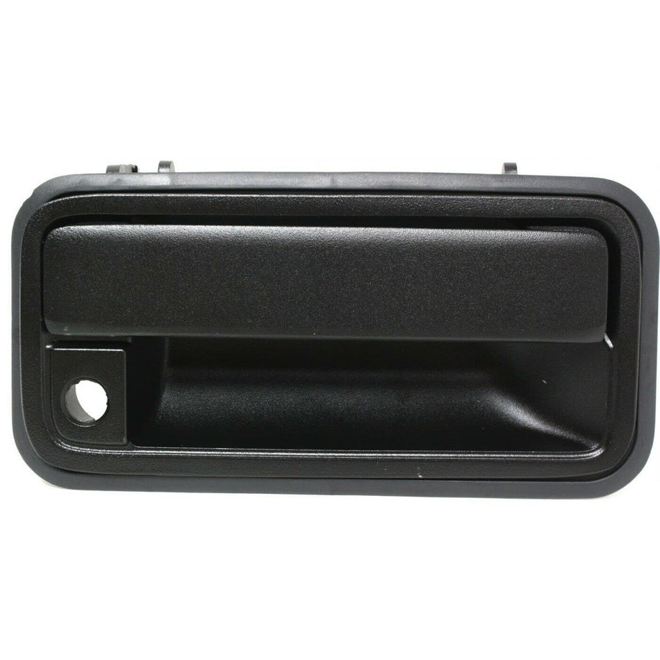 DAT AUTO PARTS Outside Rear Liftgate Tailgate Door Handle Replacement For 1995 - 1999 Chevrolet GMC C/K 1500 2500 Suburban Black Textured Plastic G...