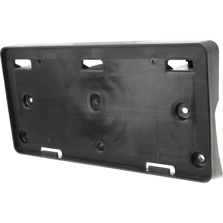 DAT AUTO PARTS Front Bumper License Plate Frame Tag Mounting Bracket Holder Cover Replacement for 2008-2017 Toyota Sequoia Black Textured Plastic T...