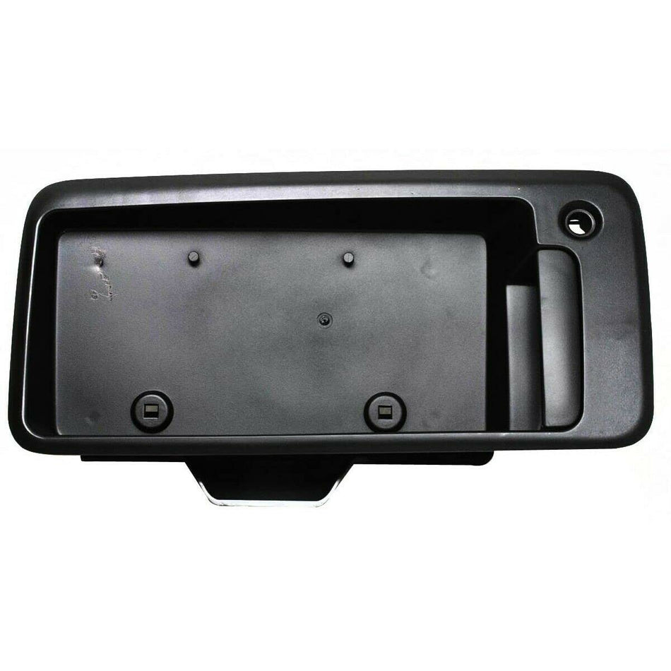 DAT AUTO PARTS Outside Rear Exterior Back Door Handle with Integral License Bracket Replacement for 1996-2007 Chevrolet Express Van 1996-2007 GMC S...