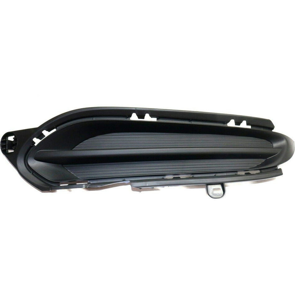 DAT AUTO PARTS Front Right Passenger Side Fog Light Hole Lamp Cover Trim Molding Bumper Insert Replacement for 2016 2017 2018 Honda HRV Black Textu...