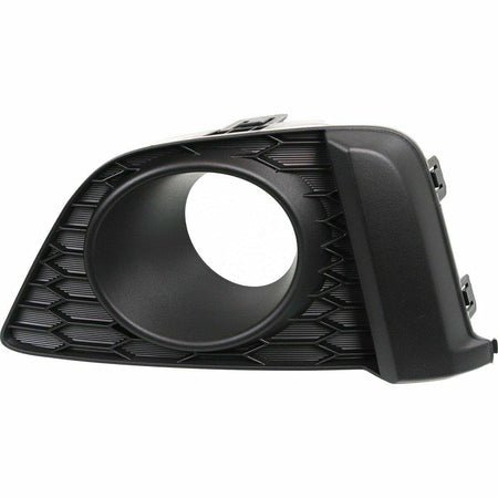 DAT AUTO PARTS Front Right Passenger Side Fog Light Hole Bezel Lamp Cover Trim Molding Bumper Insert Replacement For 2015 2016 2017 Honda Fit Black...