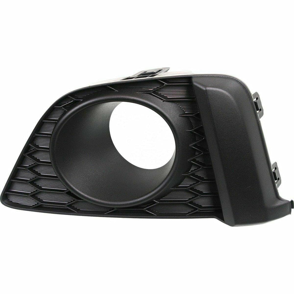 DAT AUTO PARTS Front Right Passenger Side Fog Light Hole Bezel Lamp Cover Trim Molding Bumper Insert Replacement For 2015 2016 2017 Honda Fit Black...
