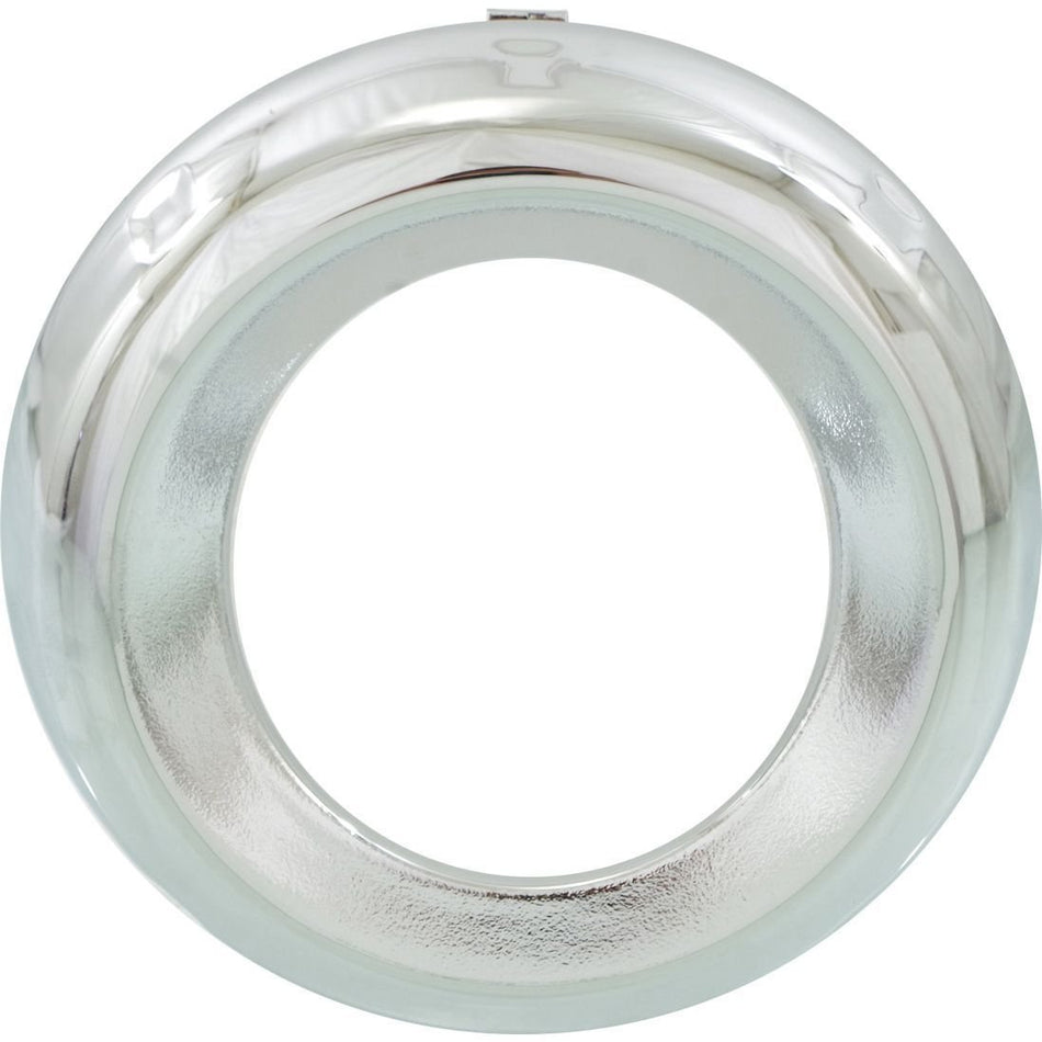 Front Left Driver & Right Passenger Set Of 2 Fog Light Bezel Trim Ring Cover Pair Replacement for 2009-2012 Toyota Rav4 Limited Edition Silver Chro...