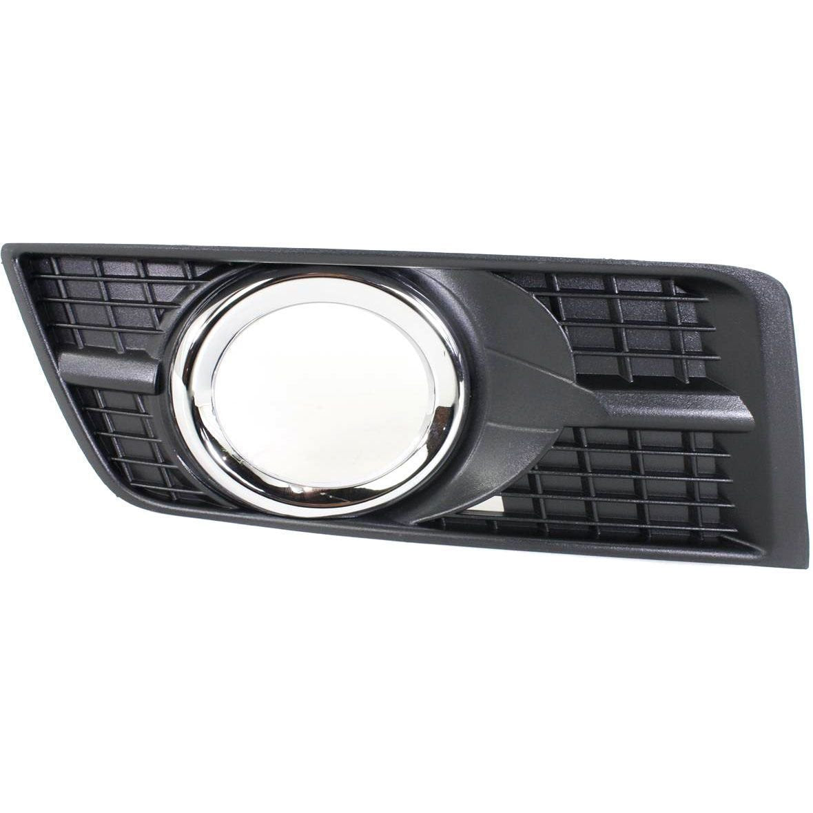 DAT AUTO PARTS Front Right Passenger Side Bumper Insert Fog Light Bezel Molding Cover Grille Trim Replacement For 2010-2016 Cadillac SRX Black Text...