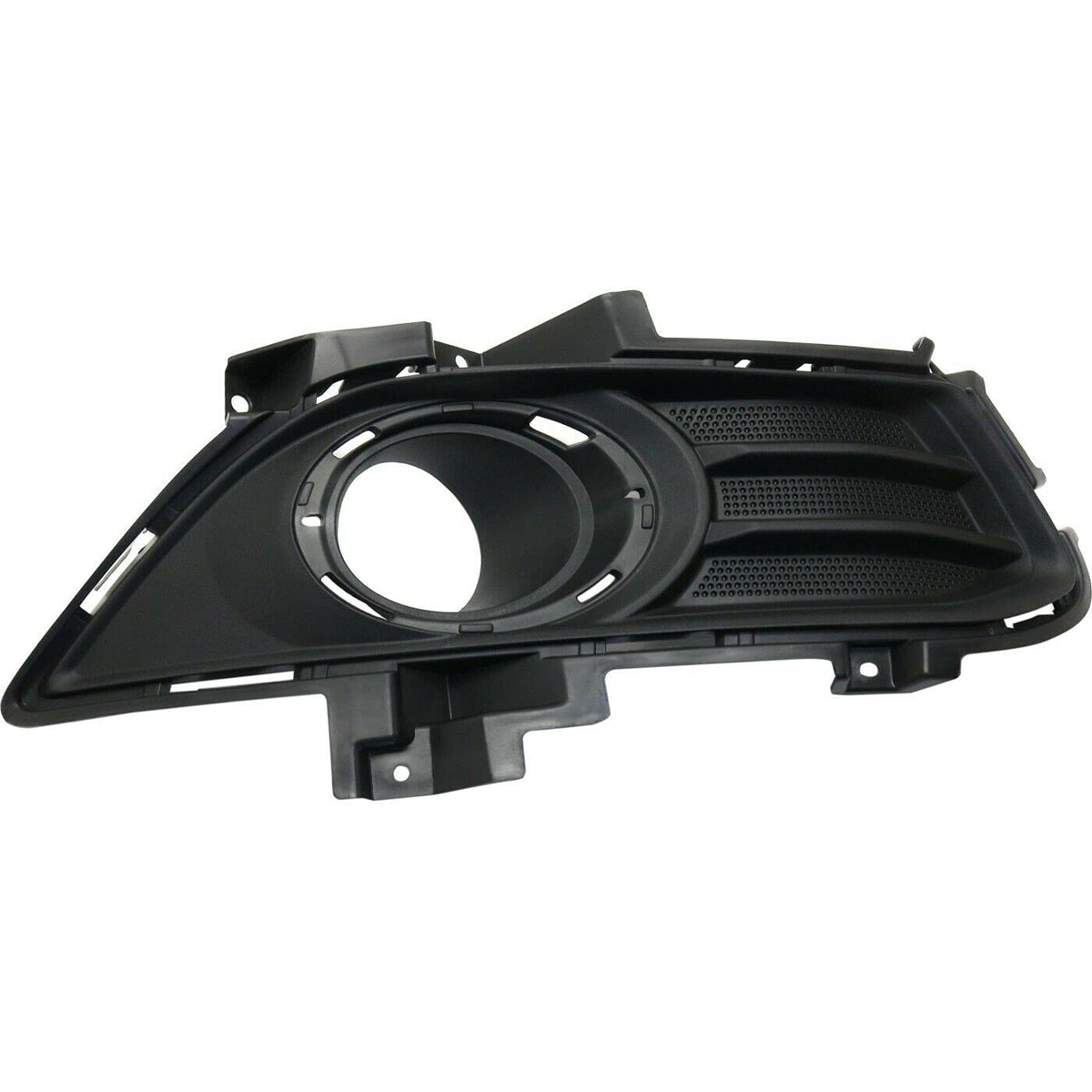 DAT AUTO PARTS Front Right Passenger Side Fog Light Bezel Trim Molding Bumper Insert Replacement For 2013-2016 Ford Fusion without Engine Block Hea...